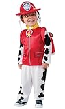 Rubie's Marshall Paw Patrol, Action Dress Ups ,ein Hut und ein Rucksack, S, Rot