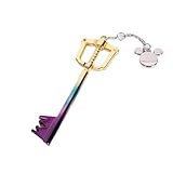 SXYNIO Sora Schlüsselanhänger Spiel Keyblade Schlüsselkette Cartoon Figur Sora Keyblade Anhänger Schlüssel Tasche Dekoration Zubehör Für Fans (B)