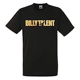 Billy Talent Logo Black T-Shirt Men Shirt Rock Band Tee Music