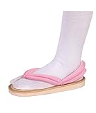 QYIFIRST Kimetsu no Yaiba Nezuko Kamado Cosplay Clogs Shoes slippers Sandals für Kostüm Rosa Herren Damen 39 (Inside length 24cm)