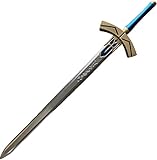 damdos Halloween-Requisite für 94 cm Fate Stay Night Saber Schwerter Stift Schwarz Weiß Excalibur Cosplay Schwerter Geburtstagsgeschenke