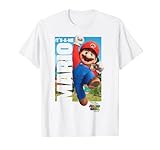 The Super Mario Bros. Movie It's-A-Me Mario Jumping Portrait T-Shirt
