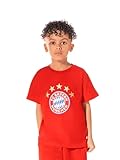 FC Bayern München I T-Shirt Essential I Kinder I Rot I 140