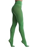 EVERSWE 80D Microfaser Damen Strumpfhose (L/XL, Clover Green)