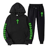 Generisch Trapstar Jogginganzug Herren Nofs Tracksuit Hose Minus Two Cargo Trapstar Trikot Blau Anzug Herren Elevate Pullover Tlow Vintage Clothes Jogging Für Jacken Männer Modern (C001,S)