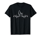 Vater & Tochter Herzschlag Papa & Kind Partnerlook T-Shirt