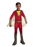 Rubie's Official DC Comic klassisches Superhelden-Kostüm für Kinder aus dem Film Shazam!, Größe L, Alter 8-10 Jahre Halloween