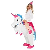 Morph Aufblasbares Kostüm, Einhornkostüm Erwachsene, Aufblasbares Einhorn Kostüm, Kostüm Aufblasbar