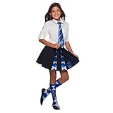 Rubie's Official Harry Potter Ravenclaw Deluxe-Krawatte, Kostümzubehör für Kinder und Erwachsene, Einheitsgröße, Alter ab 6 Jahren Halloween