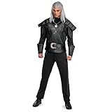 The Witcher Klassisches Geralt-Kostüm für Erwachsene, wie abgebildet, Men's Size Extra Large (50-52)