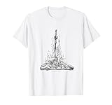 BANDAI NAMCO Entertainment Germany DARK SOULS T-Shirt, Herren, Unisex, Halbarm, Klassisches Gaming-T-Shirt, Weiß, S