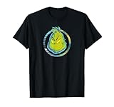 Dr. Seuss Herren T-Shirt Schwarz S Klassisches Cartoon T-Shirt Halbarm Crew Neck Klassische Passform Pull-On Baumwolle 50% Polyester 50% Standardlänge Cartoon-Muster: Dr. Seuss Watercolor Grinch