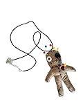 MIMIKRY Kette Voodoo-Puppe Halloween Kostümzubehör Rache Ritual Magie Voodoopriester