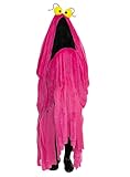 Die Sesamstraße – Yip Yip Marsianer Kostüm - pink - Einheitsgröße - Verkleidung Karneval, Halloween, Motto-Party