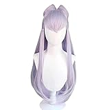 KDA The Baddest Ahri Akali Kaisa Evelynn Seraphine Cosplay Kostüm Perücken Frauen Hitzebest?ndige Perücke + Perückenkappe Evelynnwig
