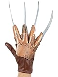 Smiffys A Nightmare On Elm Street, Freddy Krueger-Handschuh, mit Kunststoffklingen