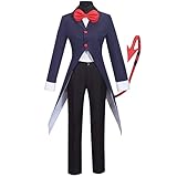 AwwwCos Helluva Boss Moxxie Cosplay Kostüm Damen Outfits Komplettes Set Hotel Hallween M