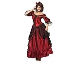 ATOSA 39496 Verkleidung Südstaaten Lady, Größe M-L, Damen, Mehrfarbig