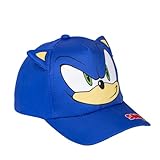 CERDÁ LIFE'S LITTLE MOMENTS Unisex Kids Sonic Kindermütze Cap, Blue, Einheitsgröße