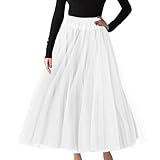 Langer tüllrock Damen Halloween kostüm Damen schwanger tüllrock Kinder grau Weiss tüllrock weiß Knielang Black Skirt Grauer Rock Lolita Dress Damen kostüm Halloween Kleid