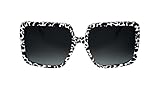 KARL LAGERFELD Unisex KL6187S Sonnenbrille, Marble Black, Einheitsgröße