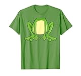 Frosch Kostüm Lustige Verkleidung T-Shirt