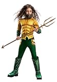 Rubie's Official Deluxe Kinder-Kostüm DC Aquaman der Film, Größe M, Alter 5-8 Jahre Halloween
