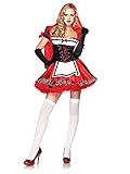 Leg Avenue 83846 - Divine Miss Red Rotkäppchen, Größe M, beige