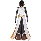 Millay Zhongli Cosplay Kostüm Full Set Spielfiguren Outfit Herren Anime Halloween Uniform mit Perücke
