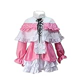 Dmspace Anime Miss Kobayashi's Dragon Maid Charakter Kanna Cosplay Kostüm Full Set Rock Frauen Dress Up Outfit Halloween Karneval