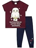 Harry Potter Mädchen Hedwig Schlafanzug Blau 140