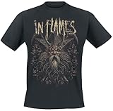 In Flames Eternal Life Männer T-Shirt schwarz M 100% Baumwolle Band-Merch, Bands