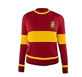 Cinereplicas Harry Potter - Quidditch-Pulli Gryffindor - M - Offizielle Lizenz