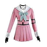 Zhongkaihua Halloween Karneval Iruma Miu Charakter Cosplay Kostüm Japanische Mädchen JK Uniform Schuluniform Anime Damen Rosa Halloween Uniform