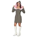 Andrea Moden - Kostüm Hai, Kleid mit Kapuze, Tier, Unterwasserwelt, Mottoparty, Karneval