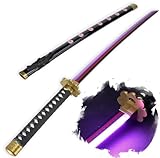 One Piece Schwert Katana - LED Lichtschwert, Samurai Schwert mit LED Klinge mit Scheide, Zoro Schwert, One Piece Katana, Animefans, Anime Schwert, Cosplays, Spielzeug für Kinder (Shuusui)