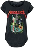 Metallica Bride of Frankenstein Guitar Frauen T-Shirt schwarz M 100% Baumwolle Band-Merch, Bands