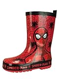 Marvel Kinder Gummistiefel Spiderman Rot 30
