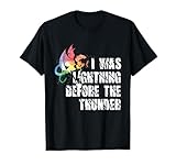 I Was Lighting Before The Thunder Cool Dragon Gift T-Shirt T-Shirt