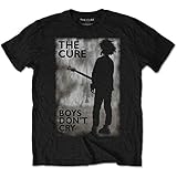 T-Shirt # Xl Black Unisex # Boys Don't Cry Black & White