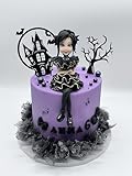 Wednesday, 2x stück Tortendeko Cake Topper Geburtstag Torten Stecker Silk schwarz
