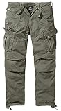 Brandit Columbia Mountain Vintage Cargohose Hose, Gr. M, Oliv