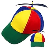 PLLBMXTI Kinder Baseball Cap, Bunte Propellermütze, Sommer Kinder Baseballkappe, Cartoon Mütze, Kinder Sonnenschutz Cap, Sommermützen Sonnenschutz Sonnenhut, Geburtstagsgeschenkidee für Kinder