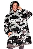 Call of Duty Hoodie Decke Herren Teenager, Oversize Fleece Hoodie Herren Camouflage - Gaming Geschenke für Männer