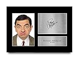 HWC Trading A4 Rowan Atkinson Mr Bean Geschenke Gedruckt Signiert Autogramm Bild Für Fernsehshow Fans