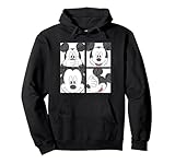 Disney Mickey Mouse Box Faces Pullover Hoodie