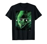 20th Century Fox Alien 45th Anniversary Xenomorph 1979 Movie Poster In Space Unisex T-Shirt Schwarz S