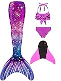 shepretty meerjungfrauenflosse mädchen Neuer Mermaid Tail Badeanzug für Erwachsene und Kinder,xiaofen-R8-130