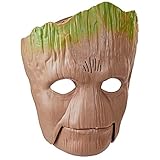 Marvel Guardians of The Galaxy Vol. 3 Groot Rollenspielmaske, sprechende Groot Maske, Superhelden-Maske, Rollenspielzeug