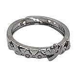 westtrend Nanatsu no Taizai Anime The Seven Deadly Sins Ring Fingerring Cosplay Prop Meliodas Meliodas Ringe Dragon's Sin of Wrath Fingerring Modeschmuck